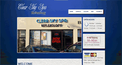 Desktop Screenshot of clearskyspafairfield.com